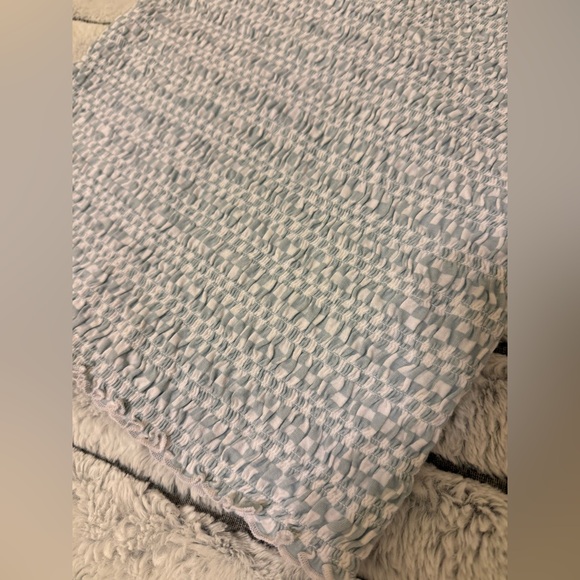 American Eagle Outfitters Textured Gray Top - Picture 3 of 3